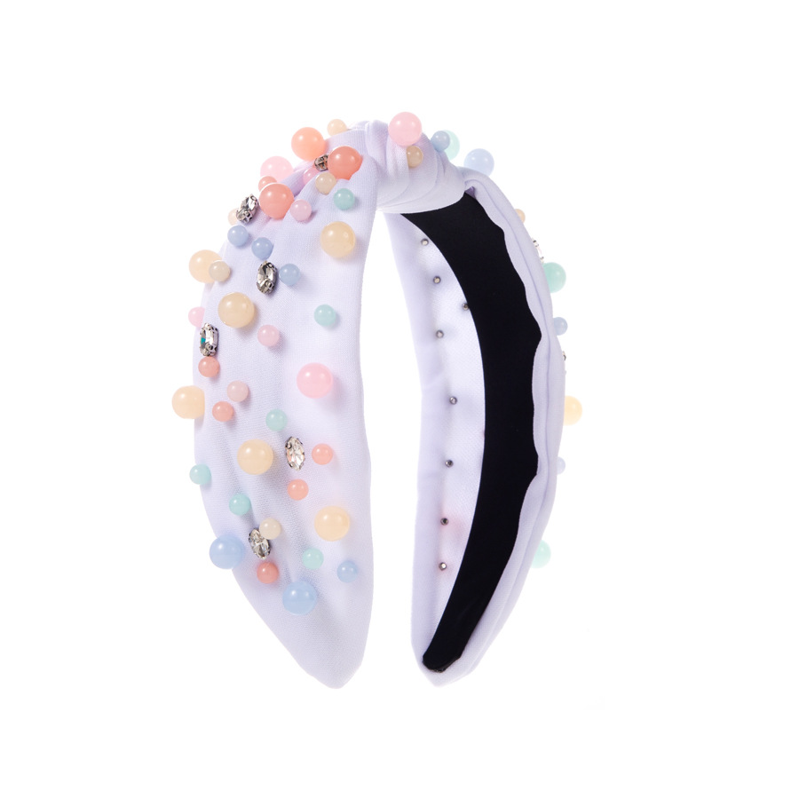 Title 7, Fashion Candy Color Resin Beading Headband