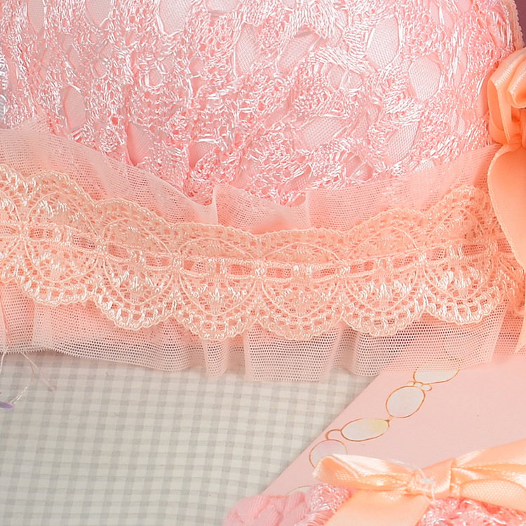 Title 3, Lace Thin Cute Girly Bra Set