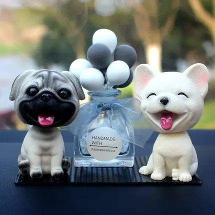 Dashboard Car Interior Ornaments Resin Animal Cute Car Decoration