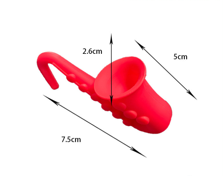 Title 1, Horn Saxophone Shape Silicone Pot Cover Raised ...