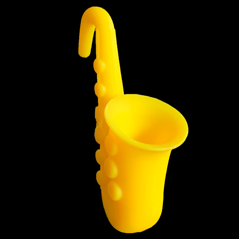 Title 4, Horn Saxophone Shape Silicone Pot Cover Raised ...