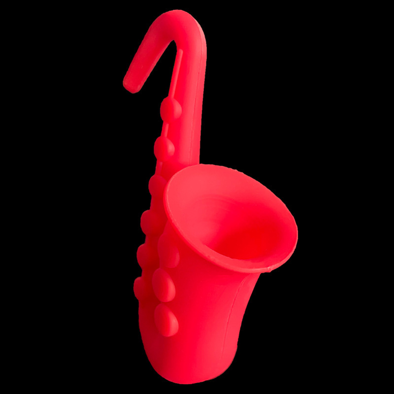 Title 5, Horn Saxophone Shape Silicone Pot Cover Raised ...