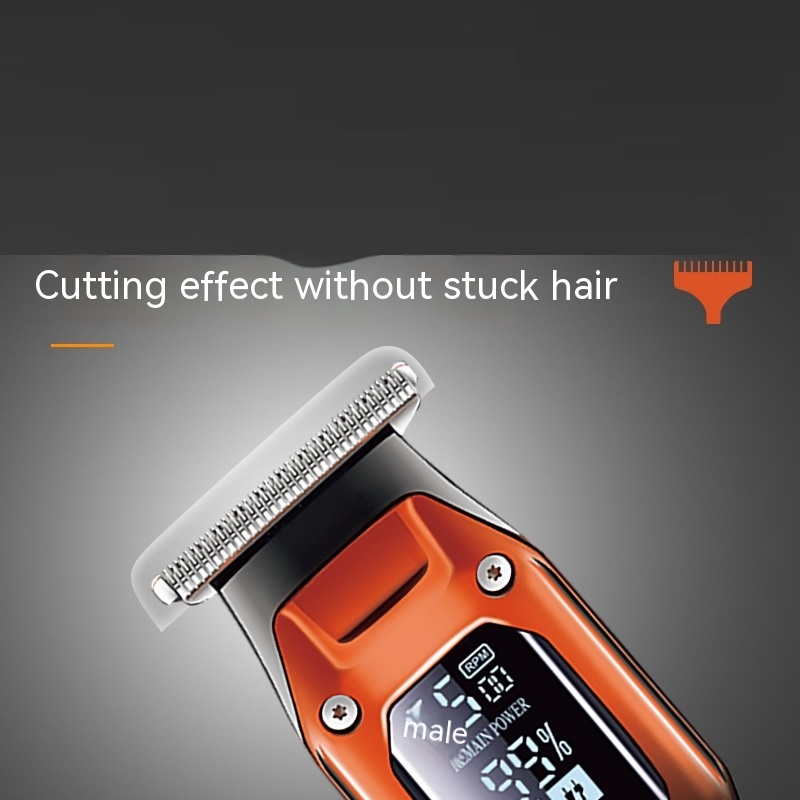 Kemei Professional Digital LCD Hair Clipper with USB Fast Charging - Image 5