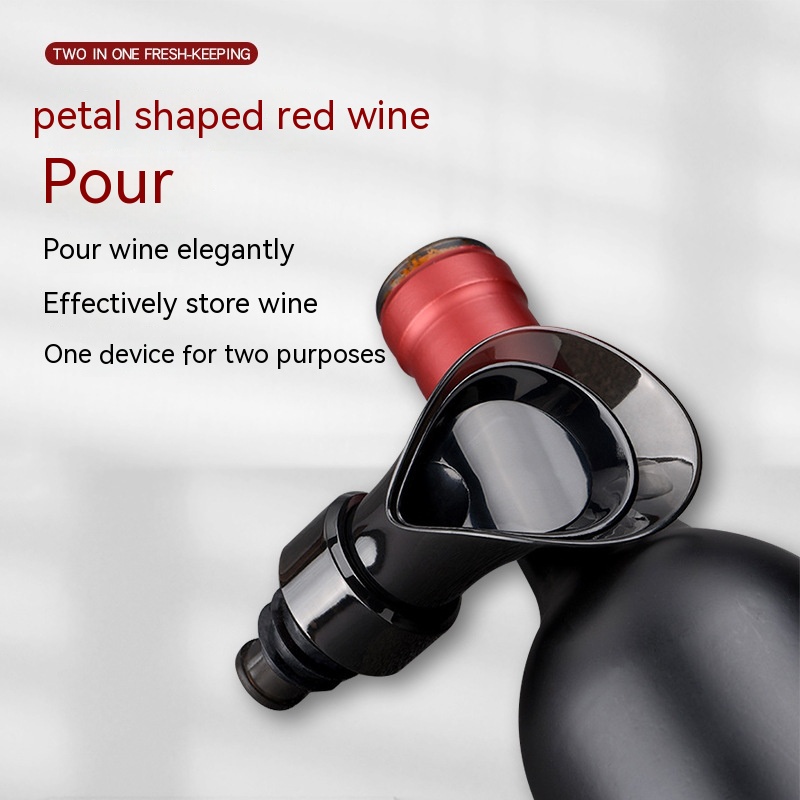 Title 1, Hot Selling Creative Petal Type Wine Vacuum Pre...