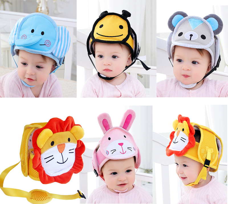 Baby Anti-fall Toddler Safety Helmet Headgear Protection — foto 20