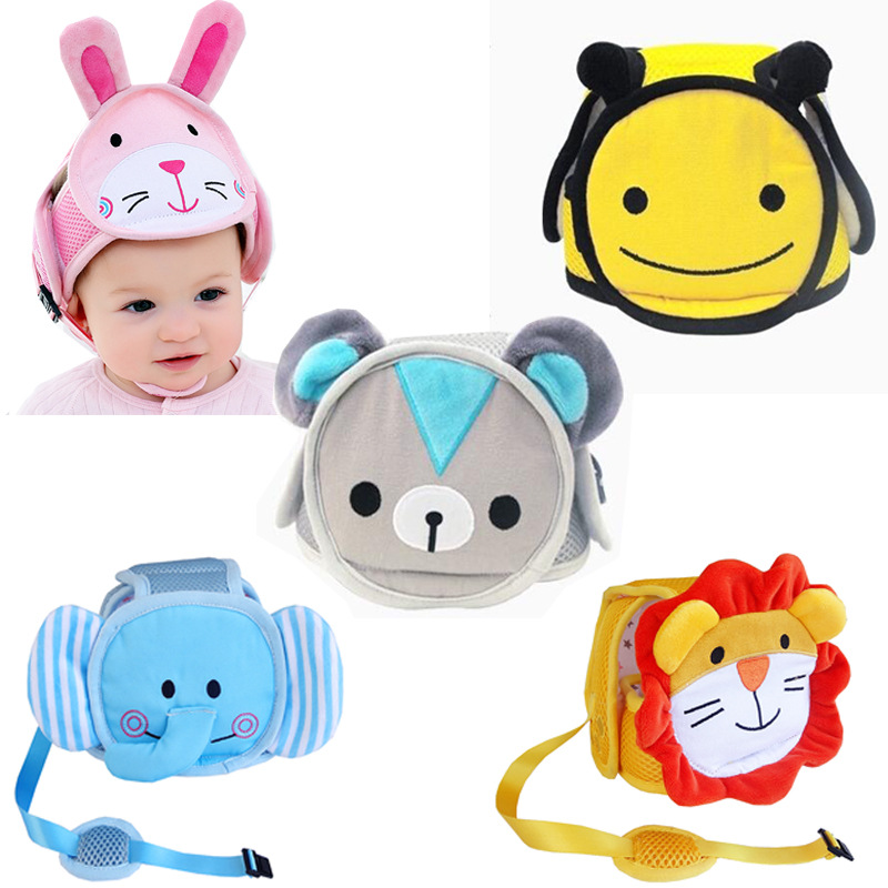 Baby Anti-fall Toddler Safety Helmet Headgear Protection — foto 28