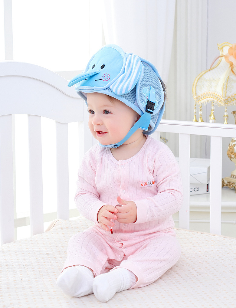 Baby Anti-fall Toddler Safety Helmet Headgear Protection — foto 21
