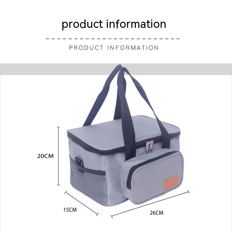 Title 1, Lunch Box Bag Portable Picnic Bag Multifunction...