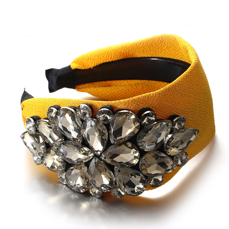 Title 5, Bandeau Cheveux Design Uni avec Diamants, Nouve...