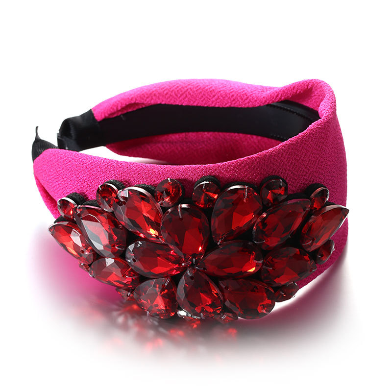 Title 8, Bandeau Cheveux Design Uni avec Diamants, Nouve...