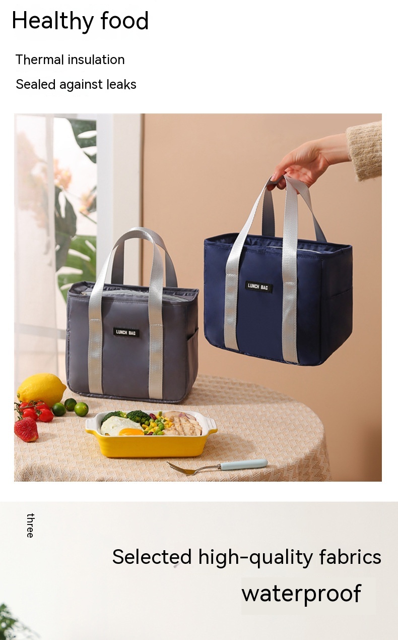 Title 2, Thickened Bento Bag With Rice Bag In Large Size