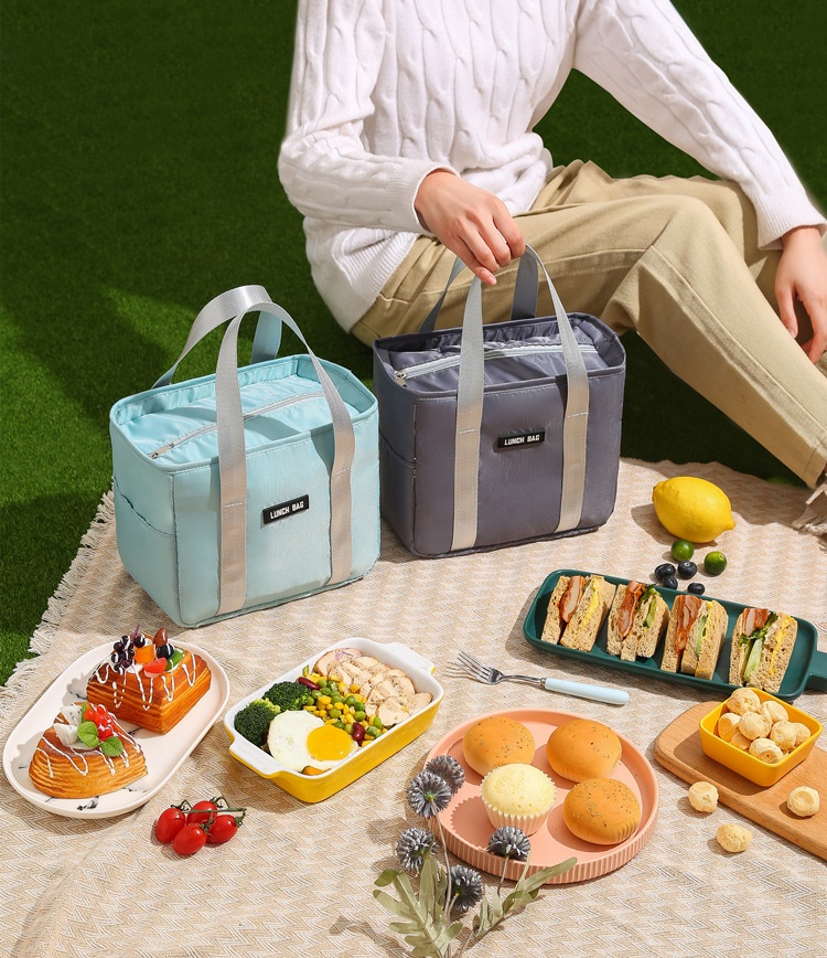 Title 7, Thickened Bento Bag With Rice Bag In Large Size