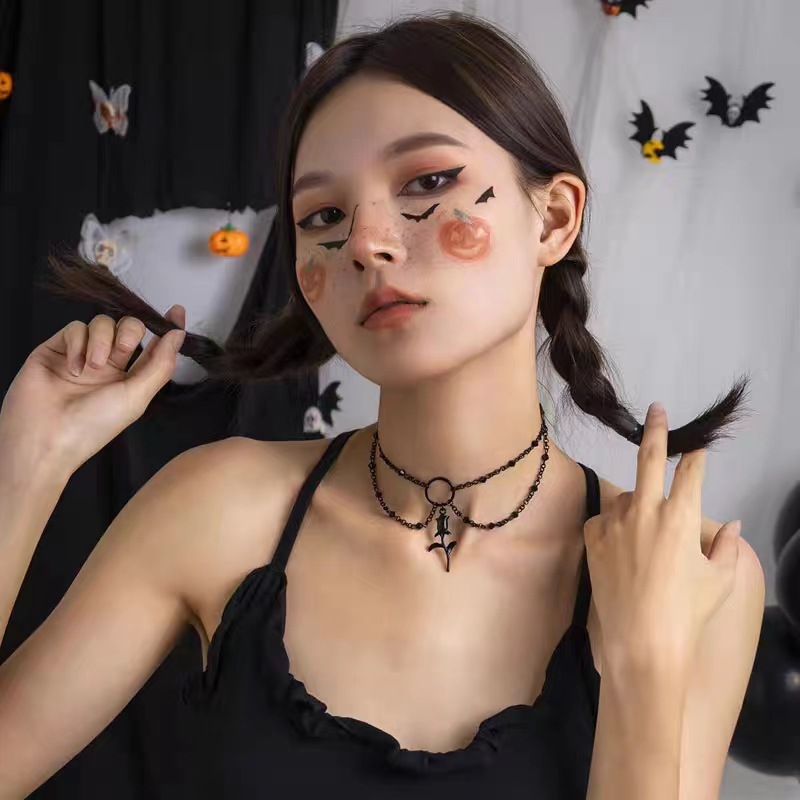 Women's Special-interest Design Star Heart Cross Pendant Necklace