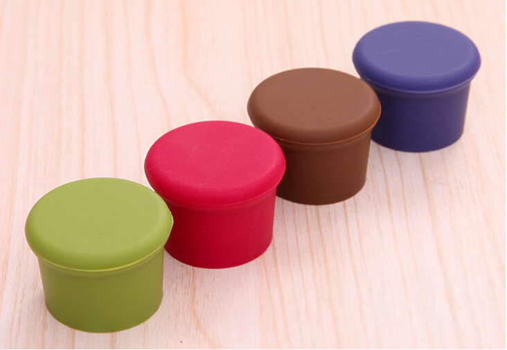 Title 6, Silicone Cork For Red Wine Household Cover Cork...