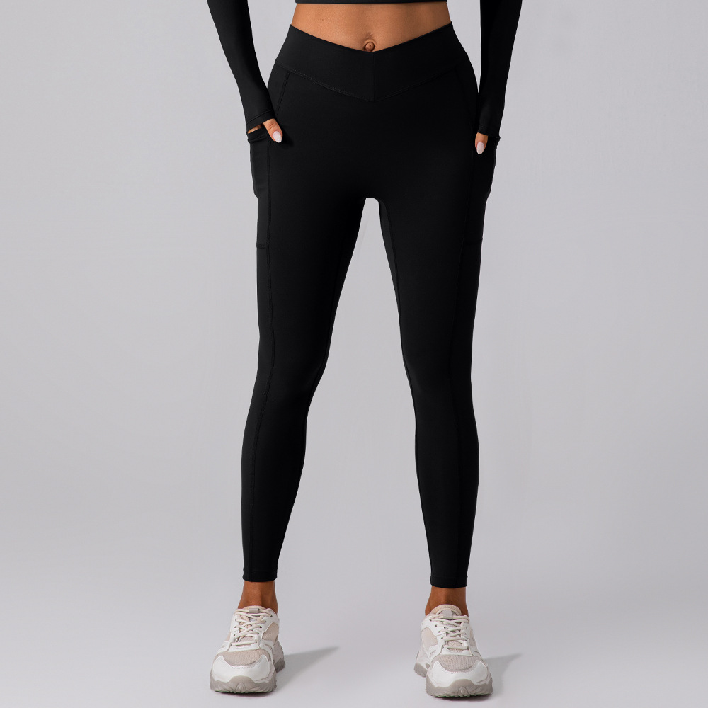 Title 4, Figurformende Sportleggings für Bauchmuskeltrai...