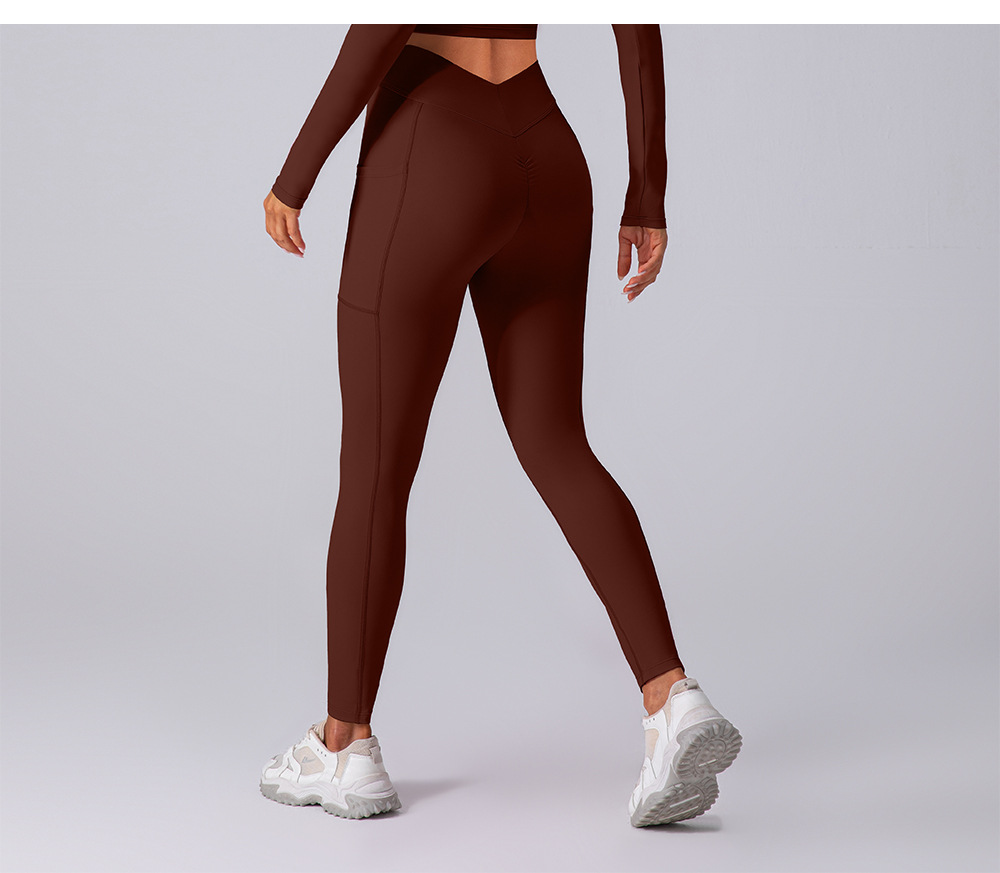 Title 8, Figurformende Sportleggings für Bauchmuskeltrai...