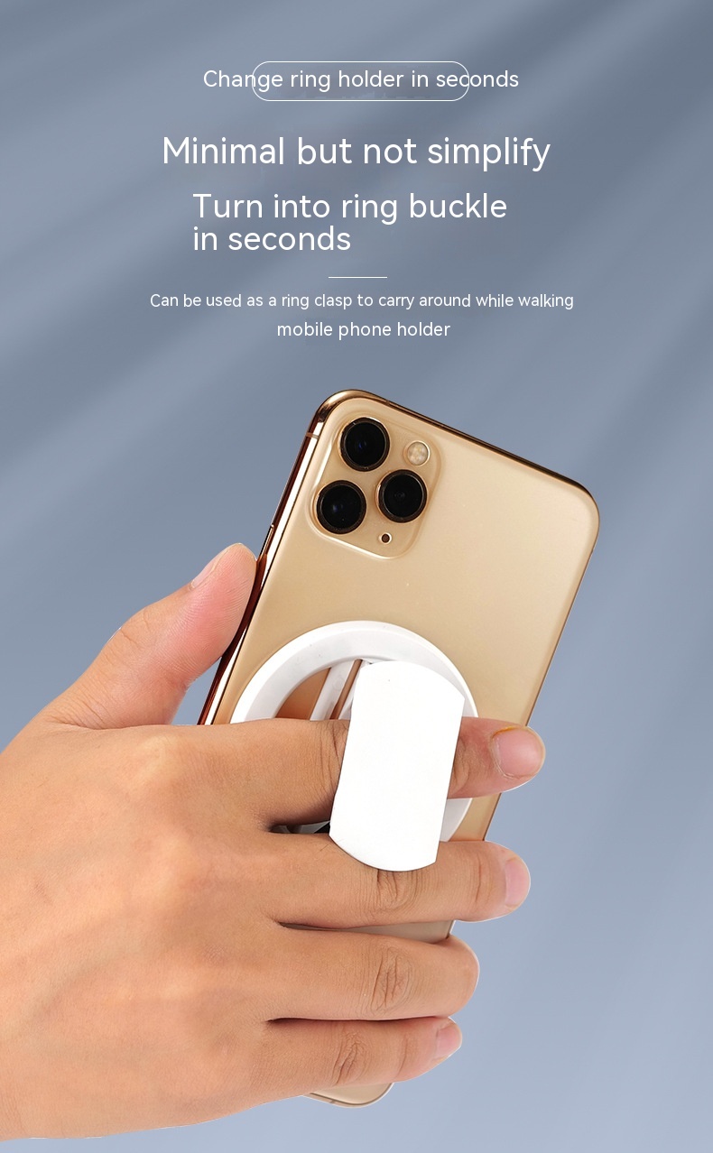 Ring Ultra-thin Multifunctional Magnetic Mobile Phone Holder