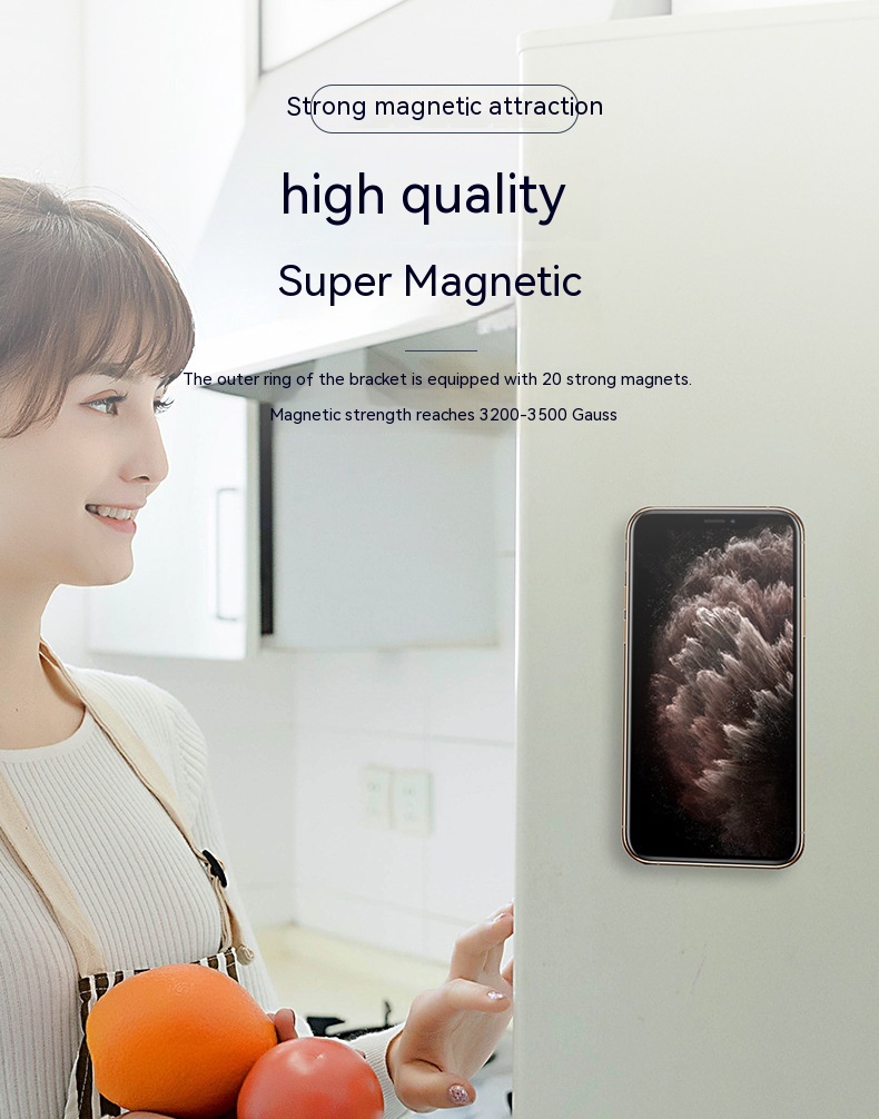 Ring Ultra-thin Multifunctional Magnetic Mobile Phone Holder - Image 3