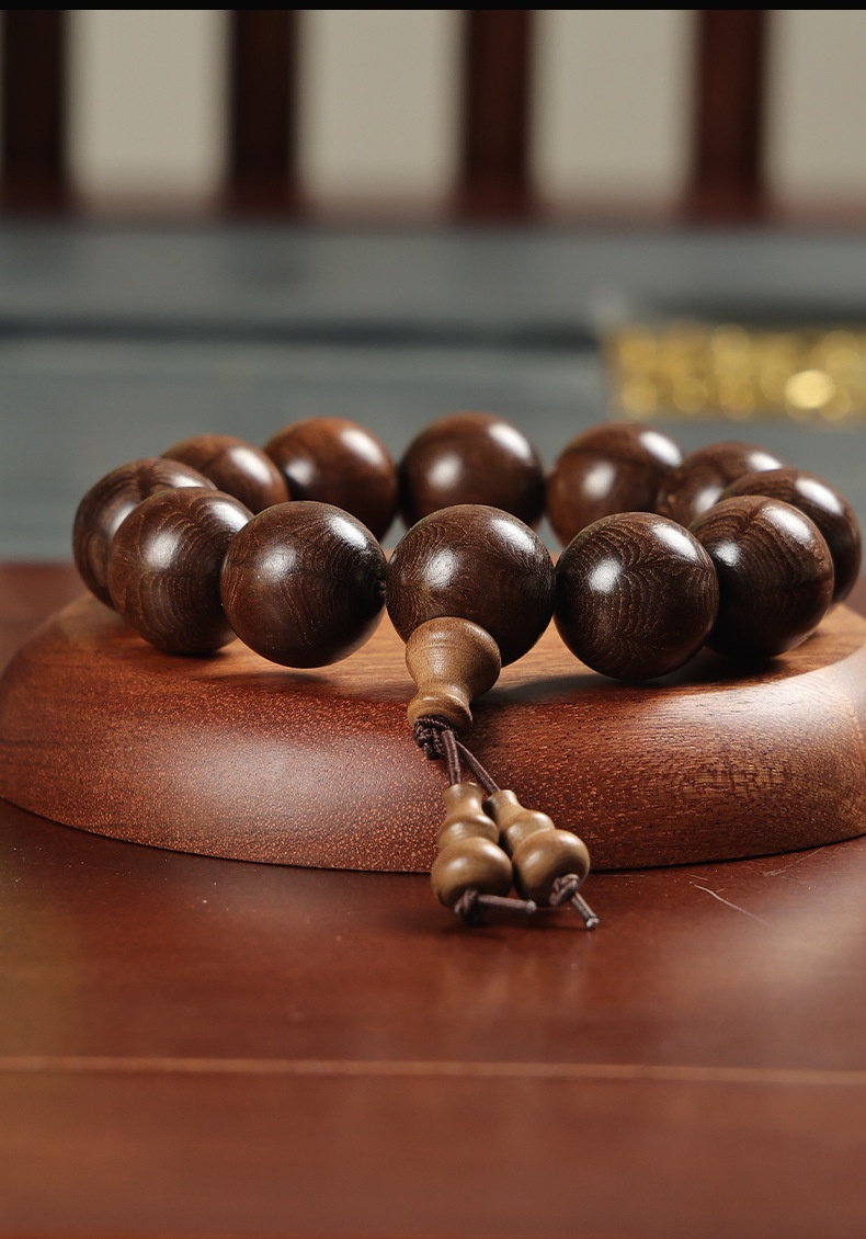 Old Materials Abelia Bracelet Men And Women Handheld Crafts Wooden Prayer Beads Rosary Ornament