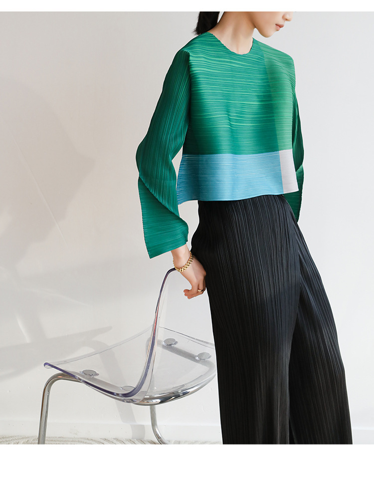 White Pigeon Peplum Top Pressing Shirt Short T-shirt Color Matching Western Style Slimming