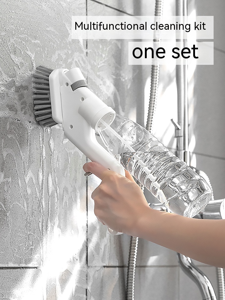 Multifunctional Water Spray Floor Brush Gap Cleaning Suit