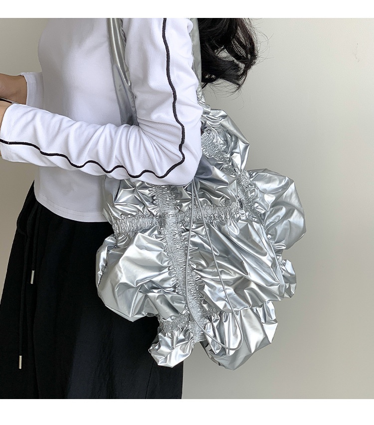 Special-interest Design Pleated Large Capacity Shoulder Bag — foto 10