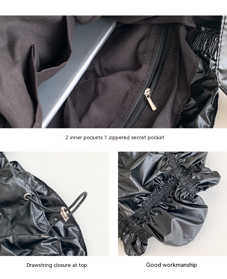 Special-interest Design Pleated Large Capacity Shoulder Bag — foto 5