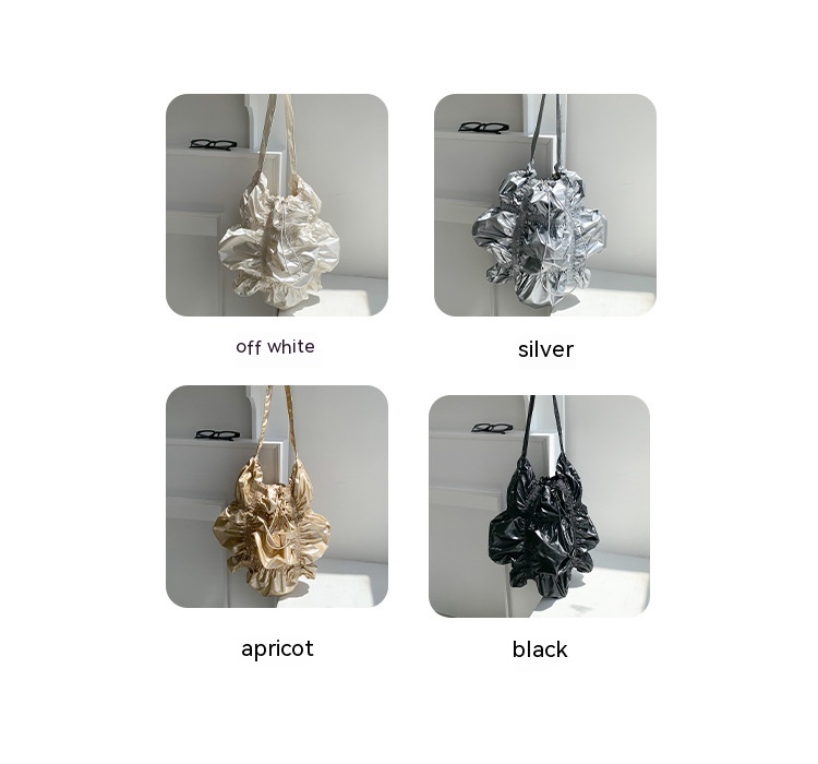 Special-interest Design Pleated Large Capacity Shoulder Bag — foto 4