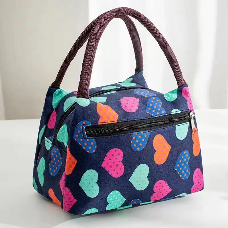 Printed Portable Student Small Cloth Bag Makeup