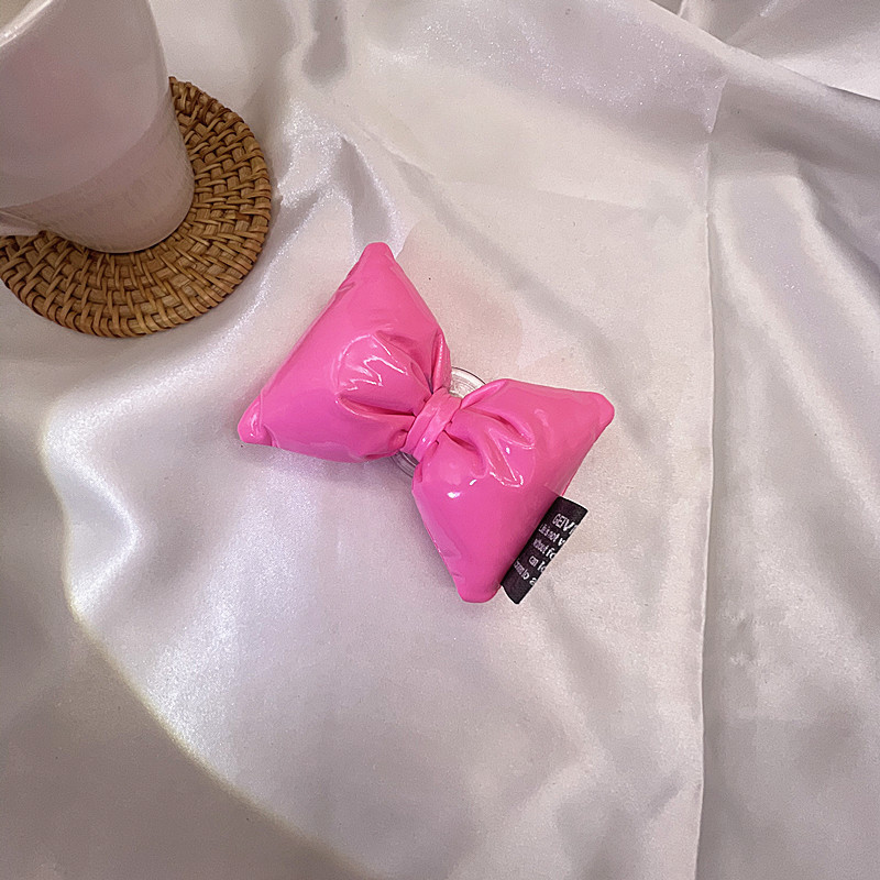 Girl's Leather Bow Lazy Bracket - Image 13