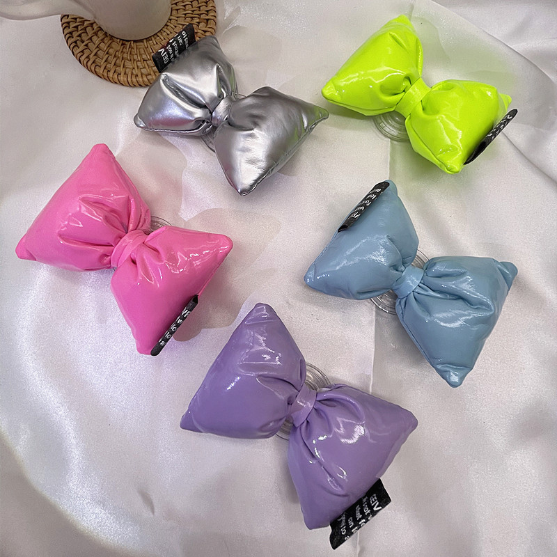 Girl's Leather Bow Lazy Bracket - Image 14