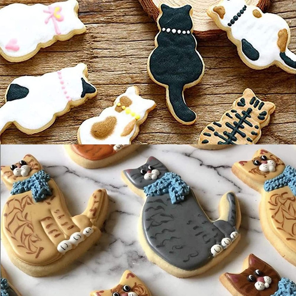 Title 1, Cartoon Cat Biscuit Mold Baking Utensils