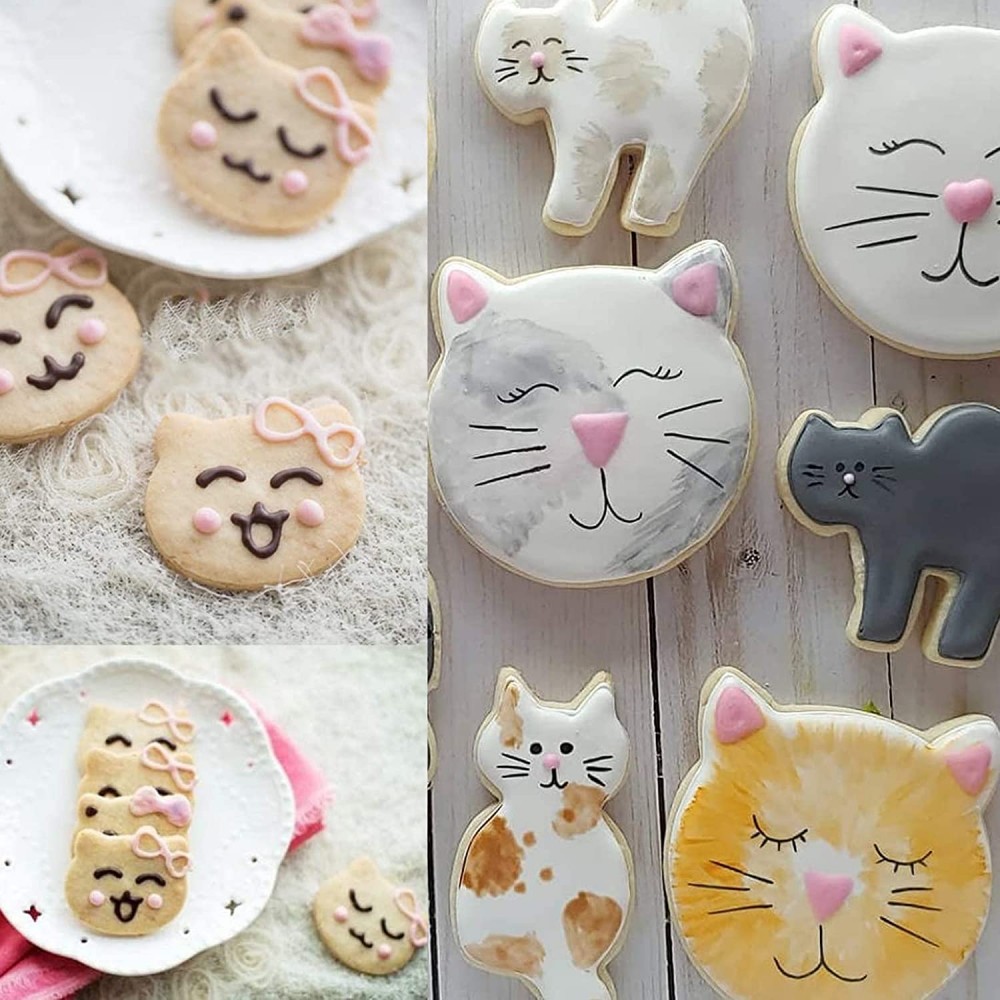 Title 2, Cartoon Cat Biscuit Mold Baking Utensils