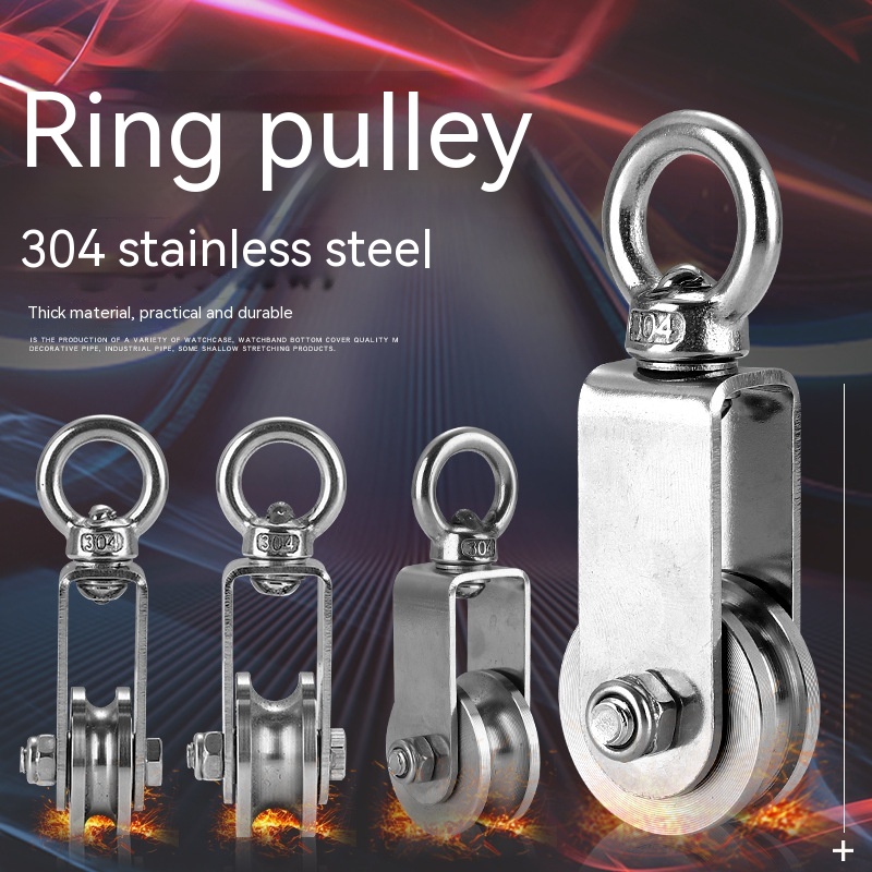 Title 1, Stainless Steel 34 Rings Truckle Industrial Bea...