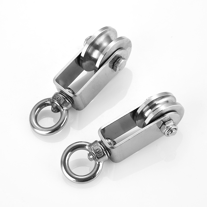 Title 6, Stainless Steel 34 Rings Truckle Industrial Bea...