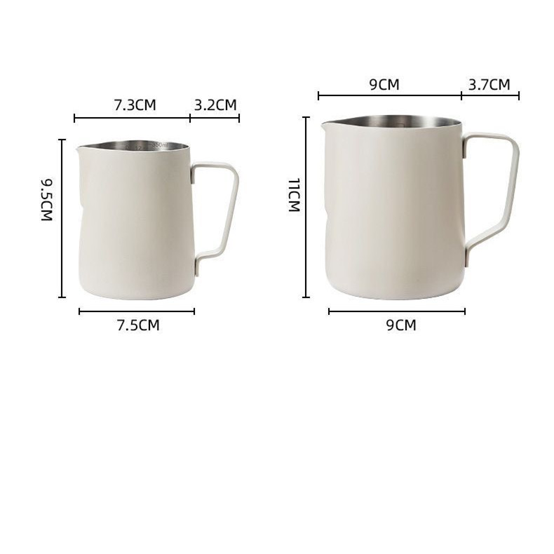 Title 1, Stainless Steel Pitcher Pointed Thickened Froth...