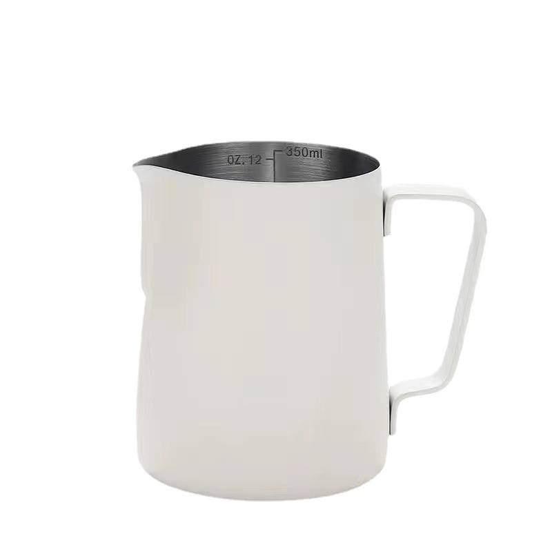 Title 6, Stainless Steel Pitcher Pointed Thickened Froth...