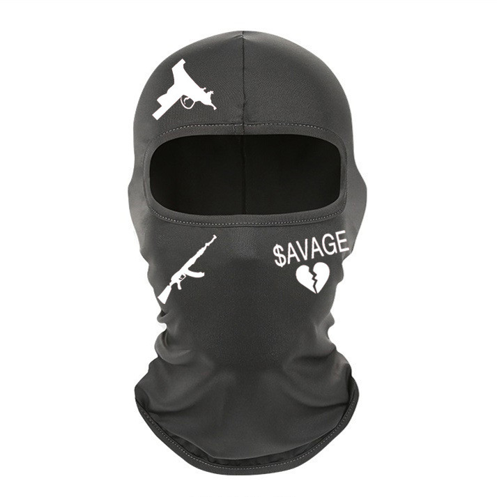 Outdoor Cycling Windproof Sun-proof And Breathable Neck Protection Heat Transfer Patch Printed Ice Silk Headgear — foto 29