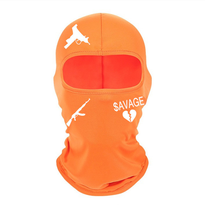 Outdoor Cycling Windproof Sun-proof And Breathable Neck Protection Heat Transfer Patch Printed Ice Silk Headgear — foto 7