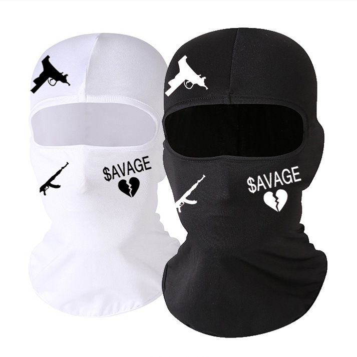 Outdoor Cycling Windproof Sun-proof And Breathable Neck Protection Heat Transfer Patch Printed Ice Silk Headgear — foto 22