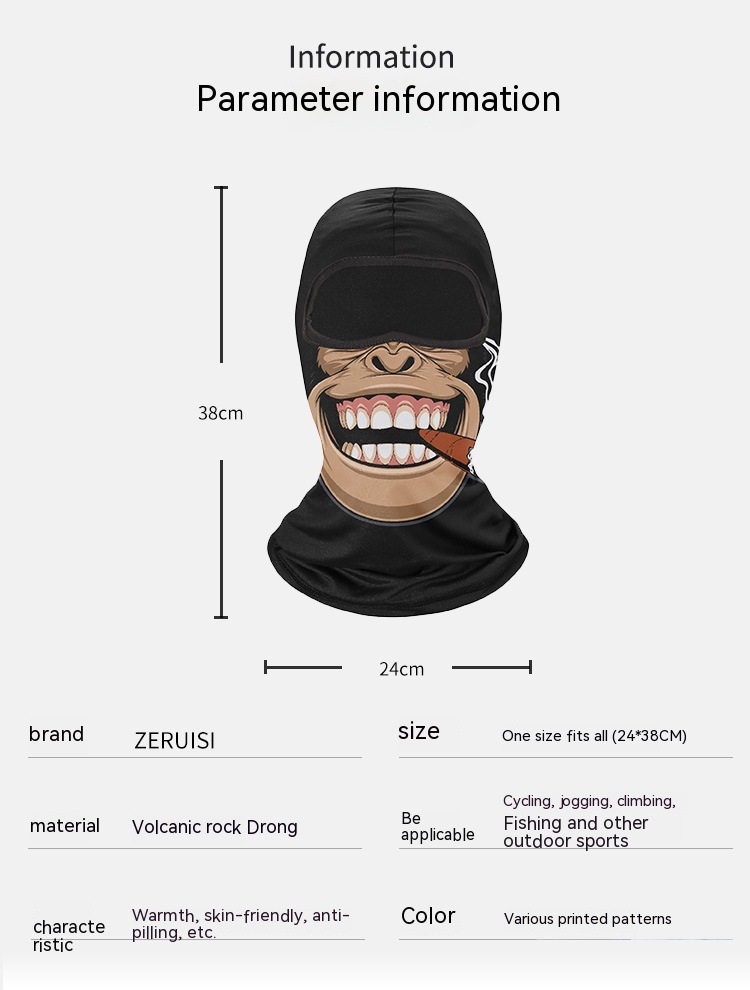 Winter Motorcycle Riding Warming Kerchief Men And Women — foto 7