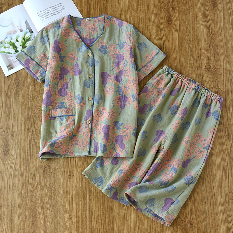 Title 5, Retro National Style Pajamas Women