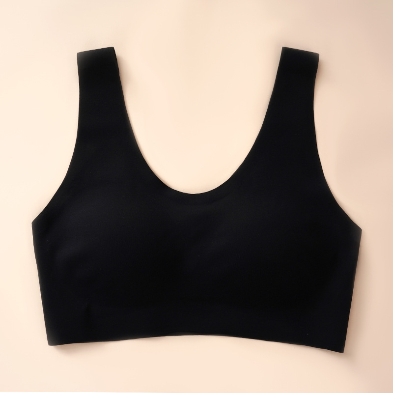 Title 5, One piece seamless sports bra without steel ring