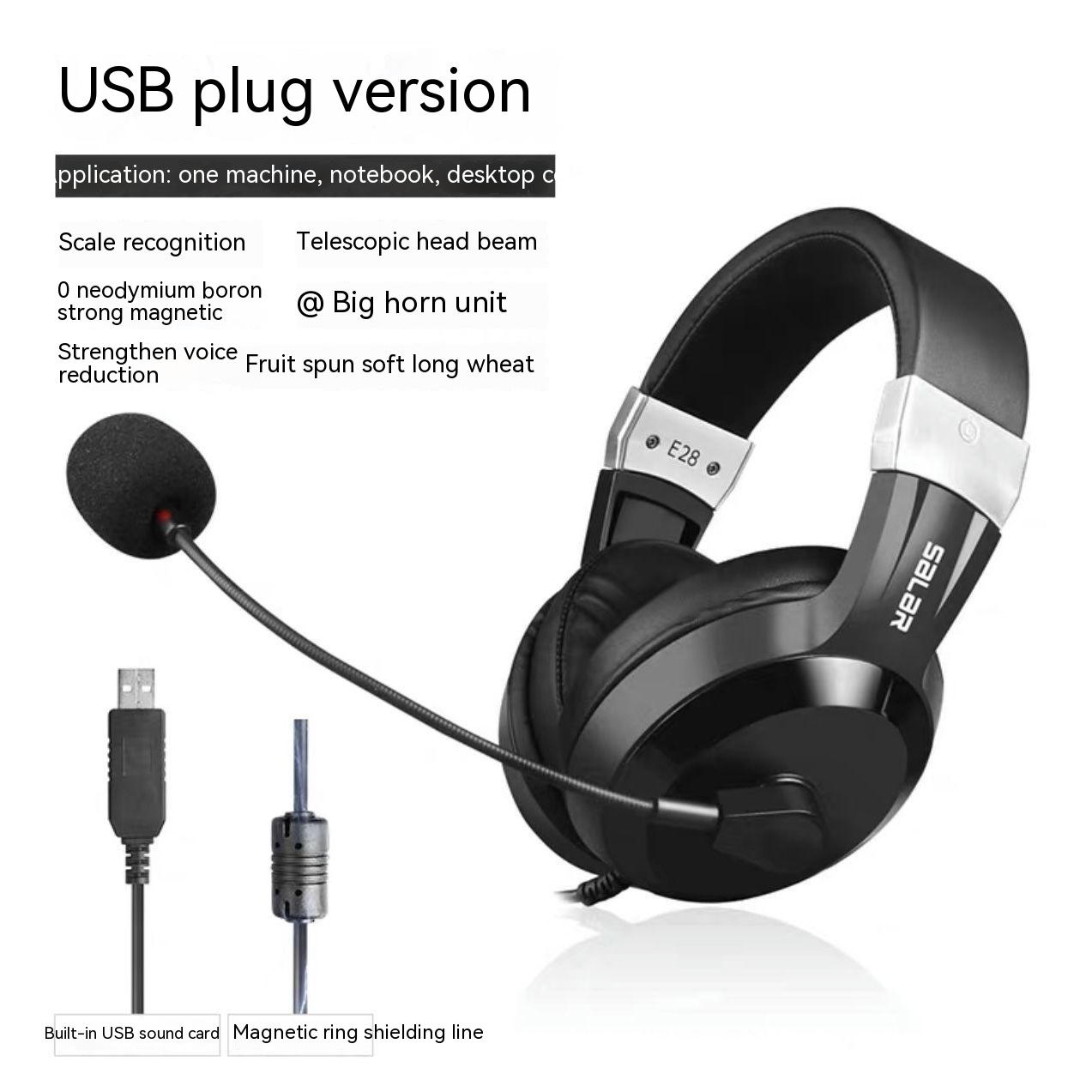 Audio-Visual Customer Service English Headset - Image 3