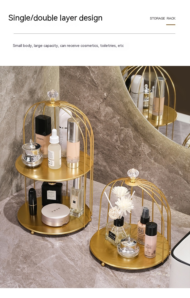 Household Table Storage Rack Bathroom Storage Skin Care Storage Box Toilet Shelf