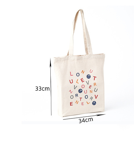 New Cotton Printed Creative One-shoulder Canvas Bag
