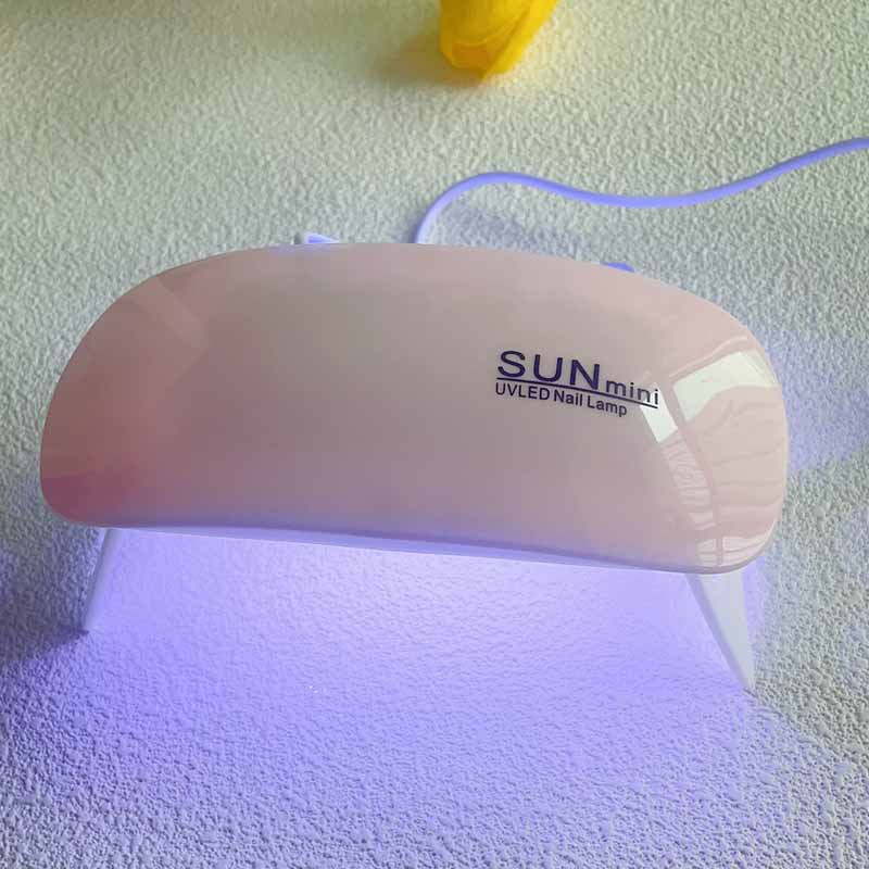 Title 2, Wearing Nail Pads Baking Lamps Mini Handheld Fo...