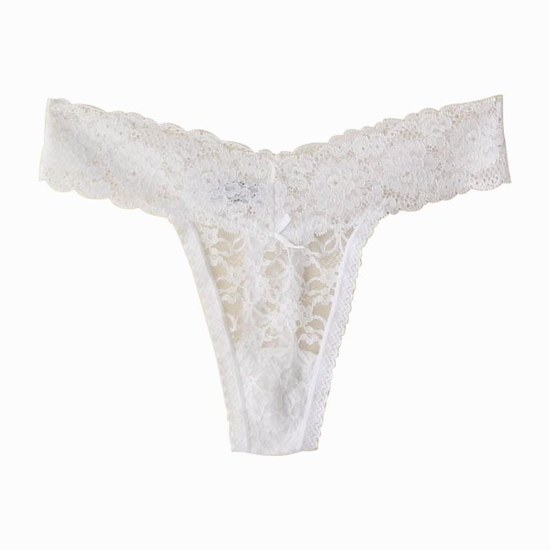 Title 3, Non-marking Low-rise Transparent Ladies Thong