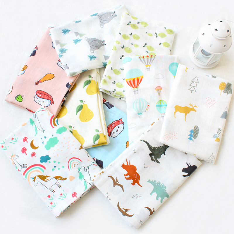 Title 3, Bamboo Cotton Cloth Bag Single Baby Wrapping Bl...