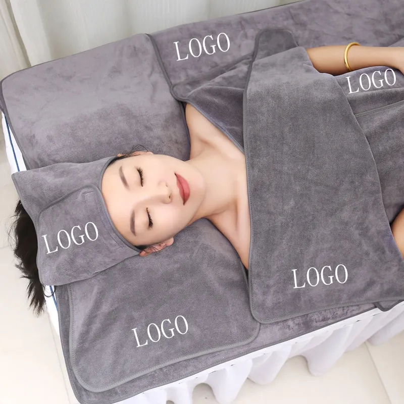 Microfiber Thickened Car Wash Cleaning Towel Beauty Salon Bath Towels – image 8